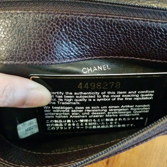 Very Rare! Authentic Chanel Makeup Bag - Picture 5 of 12